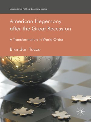 cover image of American Hegemony after the Great Recession